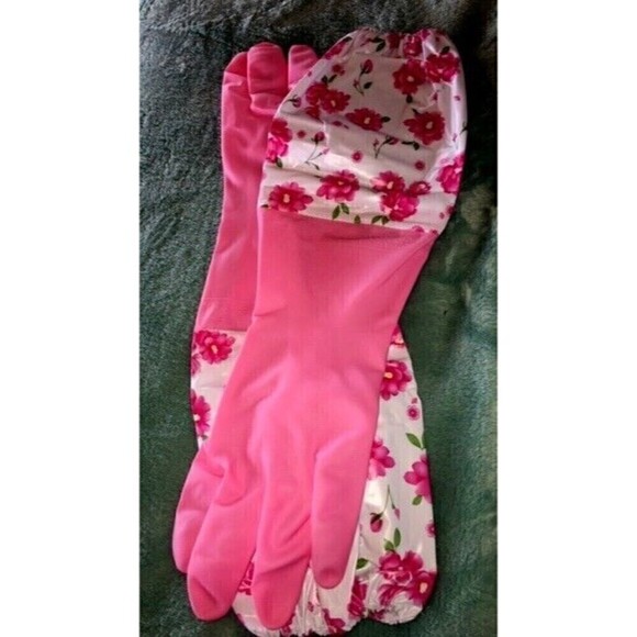 Silicone Multipurpose Home and Garden Elbow Gloves Kitchen, Garden, Cars, Pets - Picture 1 of 1
